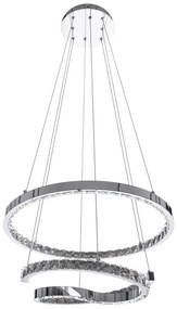 KRISTAL HANGLAMP RING LED APP773-2CP