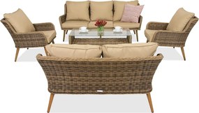 Bilbao Coffee 7 Garden Point tuinmeubelen bruin