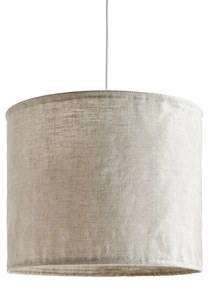 Hanglamp in gekreukt linnenØ40 cm, Thade