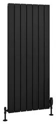 Eastbrook Hadleigh radiator 50x120cm aluminium 1363W zwart mat