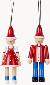 Kerstdecoraties Jule Ole & Jule Lise, 2-delig