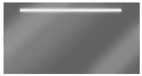 Looox M line spiegel - 160x60cm - met verlichting - met verwarming SPV1600-600B