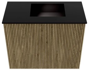 Mondiaz Joya 50cm toiletmeubel dusk met wastafel faye rechts zonder kraangat urban