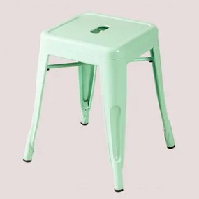 Lix Lage Stalen Kruk Groen – Mint - Sklum