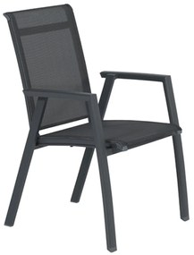 Santana dining tuinstoel - donker grijs