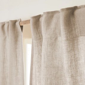 Dikke linnen gordijn, verborgen lussen, Cedal