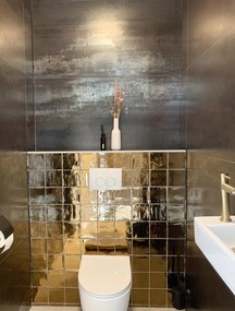 Vloertegel 60x60 Cm Metallook Roest Bruin Mettallica A111