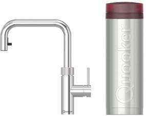 Quooker Flex Square met PRO3 boiler 3-in-1 kokendwaterkraan chroom