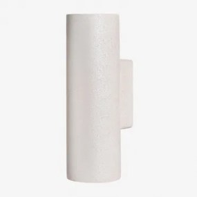 Buitenmuurlamp In Cement Curonisy Steen Wit - Sklum