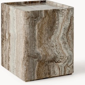 Travertin bijzettafel Pietra