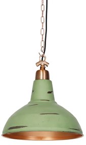 Industriële hanglamp antiek koper - Goliath