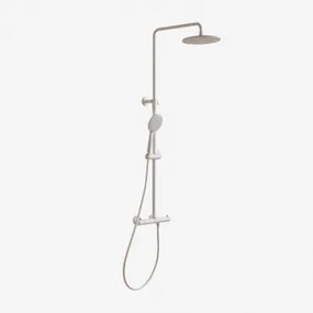 Orveta Thermostatische Douchekolom Van Messing Wit - Sklum