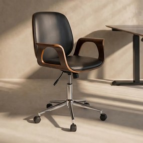 Kare Design Patron Bureaustoel Walnoot