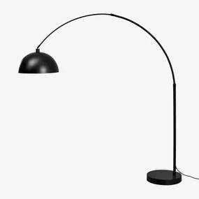 Diala Ijzeren Buiten Vloerlamp Zwart & ↑210 Cm - Sklum