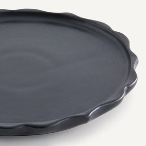 Set van 4 dessertborden in geëmailleerd aardewerk, Arigato
