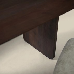 Organische Tafel Walnoot Bruin 180 Cm - 180 X 90cm.