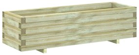 vidaXL Plantenbak verhoogd rechthoekig 120x40x30 cm hout
