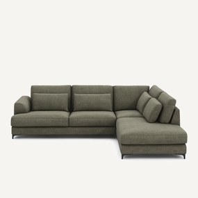 Omvormbare hoekbank rechts, katoen en linnen, Marsile