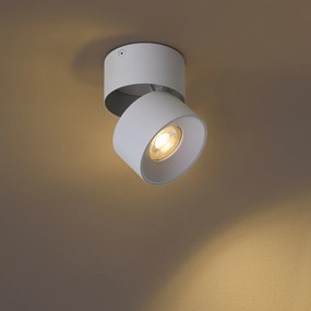 Moderne opbouwspot wit GU10 50mm kantelbaar - Echo