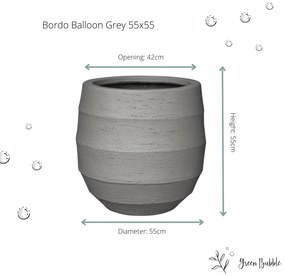 Pot Bordo Balloon Clay