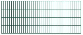 vidaXL Dubbelstaafmat 2,008x0,83 m groen