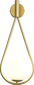 Wandlamp G094-1W GOLD WHITE