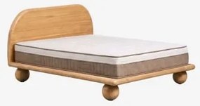 Bicheno Mangohouten Bed Mangohout & 200 X 200 Cm & 200 X 200 - Benoite - Sklum