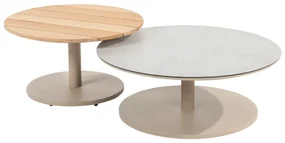 Taste Sara set van 2 salontafels - Ø65 cm. Ø80 cm.