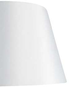 Stoffen Vloerlamp brons met witte kap en verstelbare arm - Ladas Deluxe Modern E27 rond Binnenverlichting Lamp
