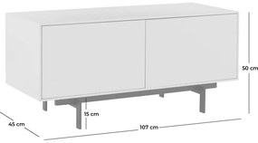 Goossens Basic Tv Meubel Verona, 2 deuren 45 cm diep