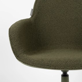 Zuiver Albert Kuip Swivel Groene Draaistoel Met Armleuningen
