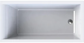 Wisa Berceto Bad Rechthoek 130x70cm Wit 5060906001
