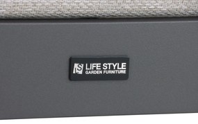 Tuinstoel Aluminium Grijs-antraciet Lifestyle Garden Furniture Luca