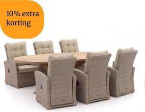 + 10% kassakorting | Diningset Intenso | 6 personen | Tuinset teakhout | 7-delig | Kees Smit Tuinmeubelen