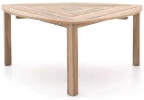 + 15% kassakorting | Tuin eettafel ROUGH | Driehoek | Tuintafel Teakhout | 170x170cm | 6 personen | Kees Smit Tuinmeubelen