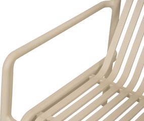 Tuinstoel Kunststof Zand/Beige Domani Furniture Alba  loft
