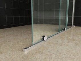 Mueller inloopdouche schuifdeur op rail 100x200cm