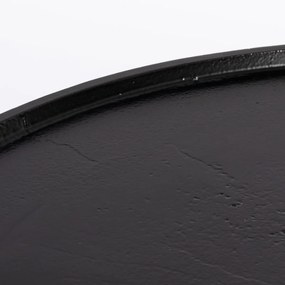 Zuiver Floss Ronde Salontafel Van Aluminium Zwart - 60 X 60cm.
