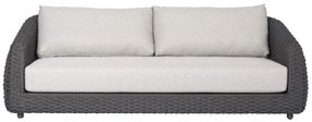 4 Seasons Outdoor Saint-Tropez 3-zits loungebank  Loungebank    lichtgrijs weerbestendig