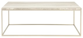 Zuiver Stray Salontafel Marmer Natuursteen - 91 X 41cm.