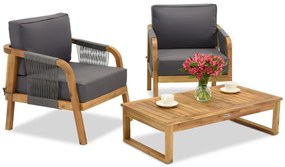 Acaciahouten tuinmeubelen Mumbai Terras Tuinpunt