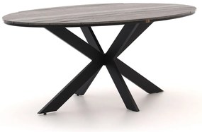 Tuin eettafel Bellagio  | Ovaal  | Tuintafel Polywood | 180x103cm | 6 personen | Kees Smit Tuinmeubelen