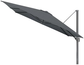 Platinum Challenger vierkante Zweefparasol T1 Premium 3,5x3,5 m. - Faded black