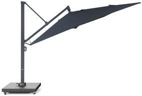 Zweefparasol  3.5x3.5m S1 (excl. voet) Grijs-antraciet Camello Mateo