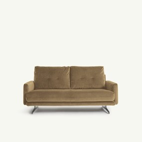 2-zitsbank in linnen fluweel, DELICATO