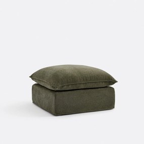 Poef in mêlee polyester poef, Odna