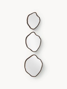 Wandspiegelset Bello in organische vorm, 3-delig