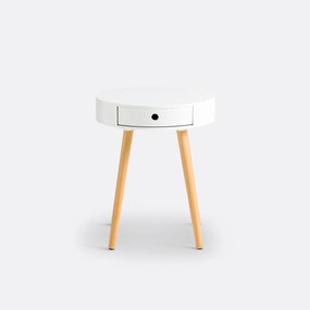 Rond nachtkastje Selisa