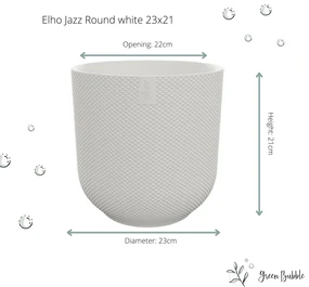 Pot Elho Jazz Round wit