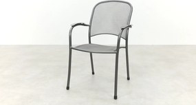 Royal Garden Carlo stapelbare tuinset strekmetaal 160x90 cm.